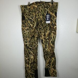 BASSDASH Walker Men's‎ Waterproof Hunting Pants Silent Fabric Size 38W/32L